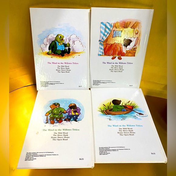 THE WIND IN THE WILLOWS POP-UP BOOKS TREASURY COLLECTION OF 4 VINTAGE 1988 - Picture 15 of 16